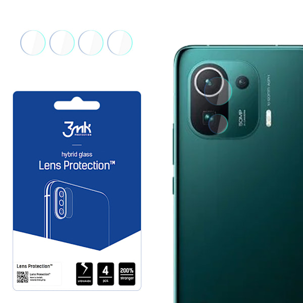 XIAOMI MI 11 PRO 5G - 3MK OBJEKTIVBESKYTTELSE