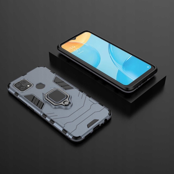 Spacecase Fodral För Oppo A15 X-Ring Blå