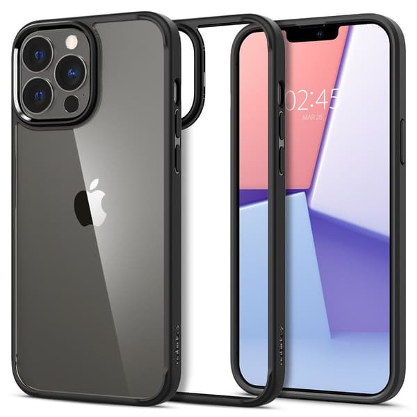 SPIGEN ULTRA HYBRID IPHONE 13 PRO MAX MAT SORT