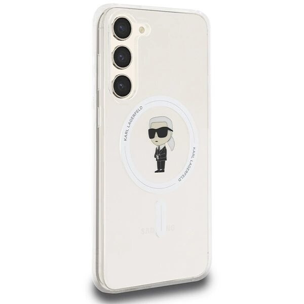 Karl Lagerfeld IML Ikonik MagSafe-deksel til Samsung Galaxy S24+ - Gjennomsiktig