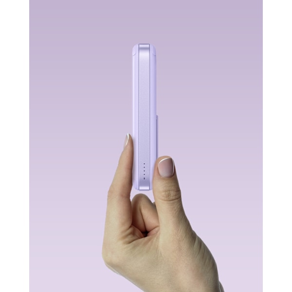 INNOSTYLE POWERSWITCH SNABB INDUKTION POWERBANK FÖR MAGSAFE 10000MAH STATIV LILA