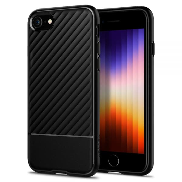 SPIGEN CORE ARMOR IPHONE 7 / 8 / SE 2020 / 2022 MATT SVART