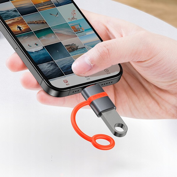 MCDODO ADAPTER ADAPTER USB-A 3.0 TILL USB-C TILL USB TYP C 3A 5GBPS OTG