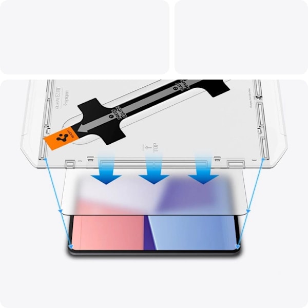 HÆRDET GLAS SPIGEN GLAS.TR "EZ FIT" IPAD AIR 11 6 / 2024 CLEAR