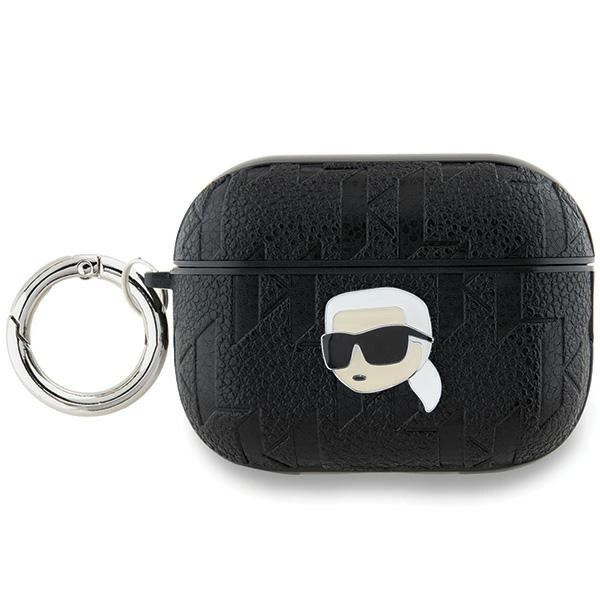 KARL LAGERFELD MONOGRAM KARL HEAD ETUI TIL AIRPODS PRO 2 - SORT