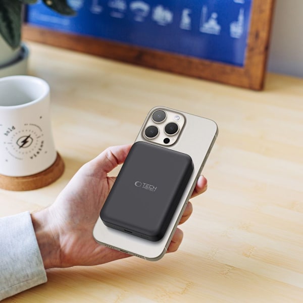 TECH-PROTECT PB11 LIFEMAG MAGSAFE POWER BANK 10000MAH SORT