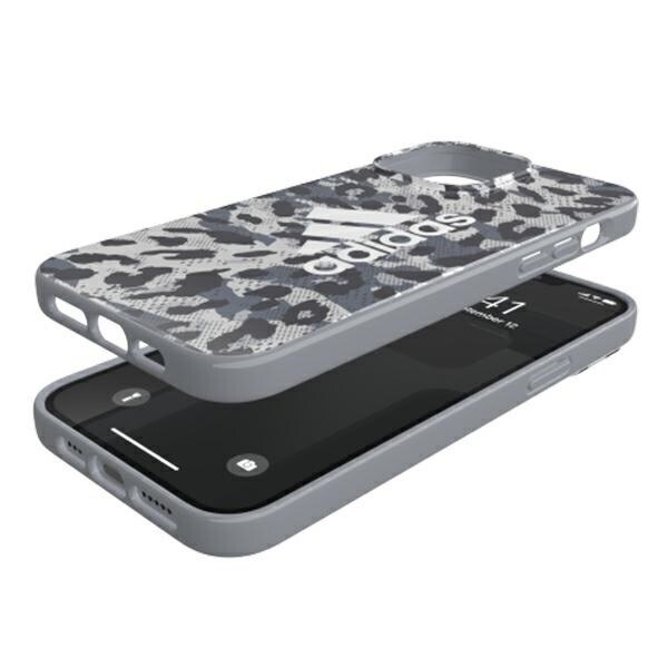 ADIDAS OR SNAPCASE LEOPARD ETUI TIL IPHONE 13 PRO / IPHONE 13 - GRÅ