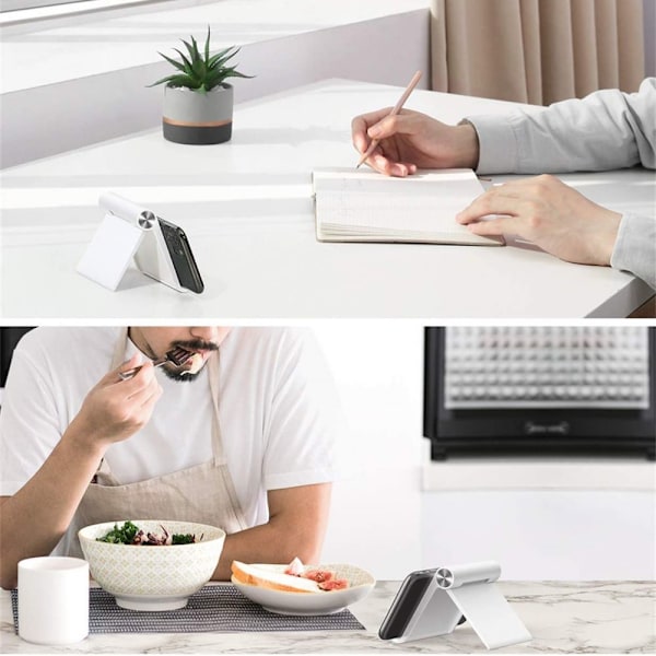 TECH-PROTECT Z1 UNIVERSAL STATIV FOR SMARTPHONE OG NETTbrett HVIT
