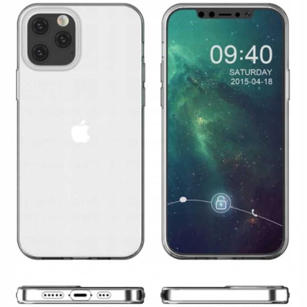 Spacecase Case Cover För Iphone 12 Pro Max Sc Crystal Transparent