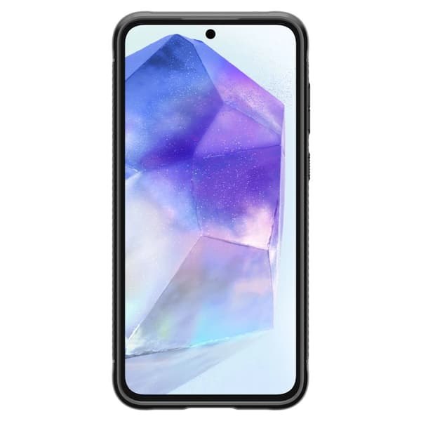 SPIGEN RUGGED ARMOUR ETUI TIL SAMSUNG GALAXY A55 5G - MAT SORT