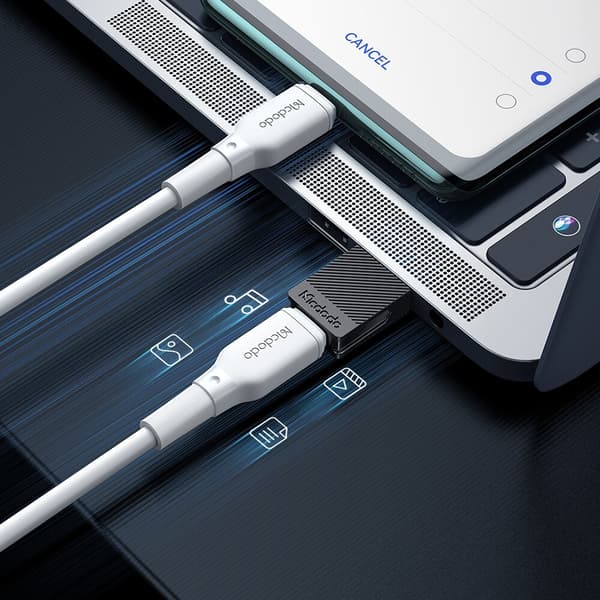 McDodo telefonadapter USB 2.0 till USB-C 5A QC-adapter