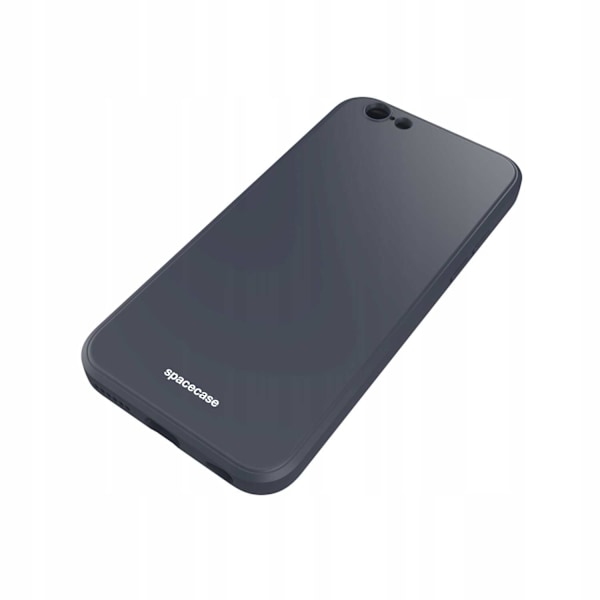 Spacecase Silikonfodral För Iphone 6 6S Svart Skydd