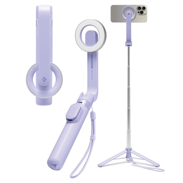 SPIGEN S571W MAGSAFE BLUETOOTH SELFIE STICK STIV LAVENDEL
