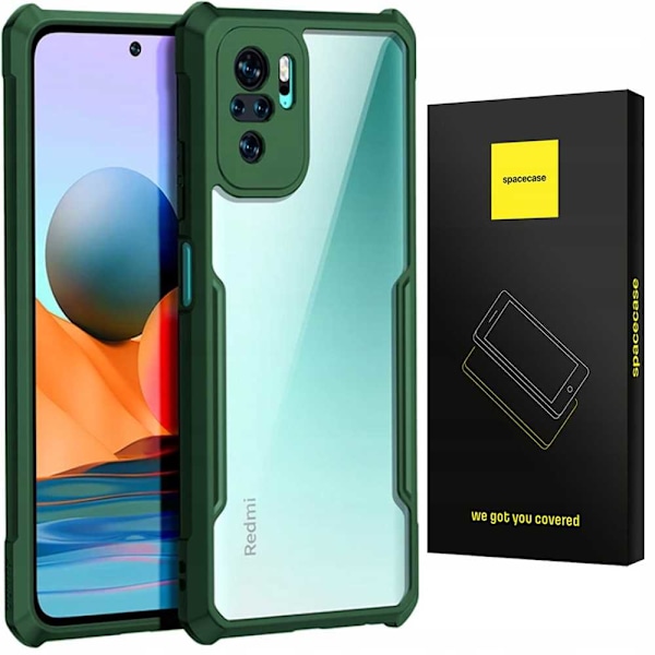 Spacecase För Xiaomi Redmi Note 10 Pro Green