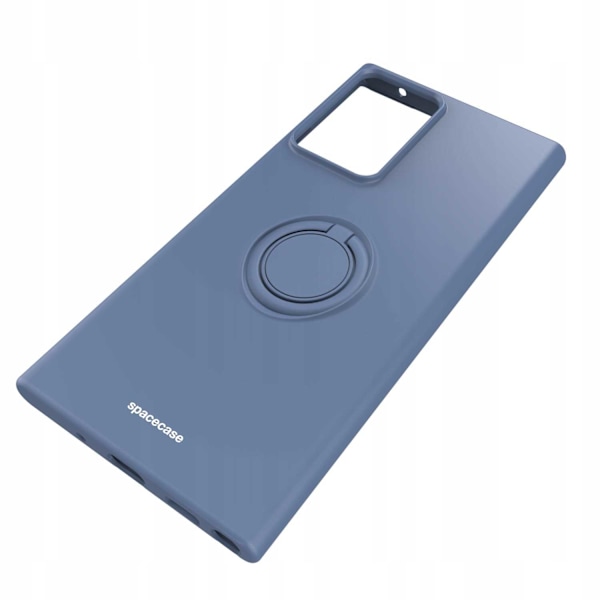 Spacecase Silikonecase Ring För Samsung Galaxy Note 20 Ultra Blue