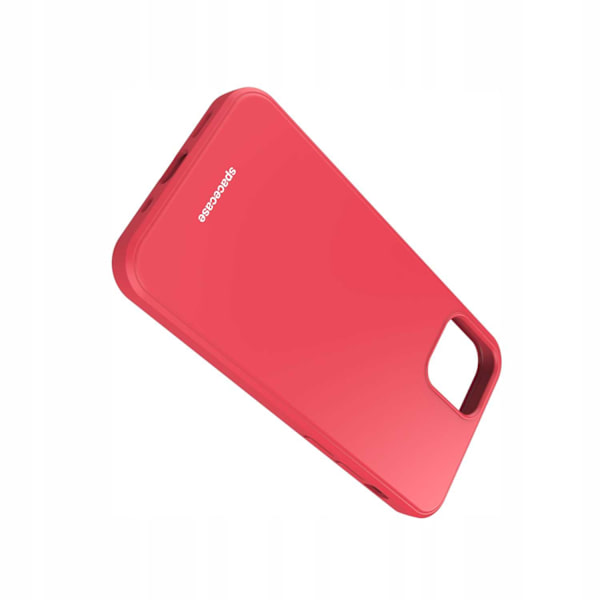 Spacecase Silikonfodral För Iphone 12 Mini Rött Skydd