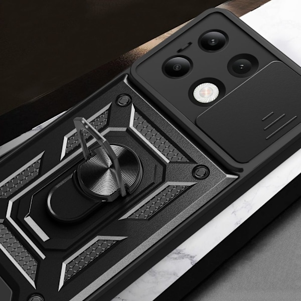 TECH-PROTECT CAMSHIELD PRO XIAOMI REDMI NOTE 13 4G / LTE SVART