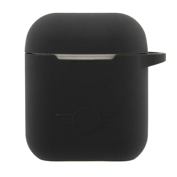 MINI MIACA2SLTBK AIRPODS COVER SORT/SORT HÅRDT ETUI SILICONE COLLECTION