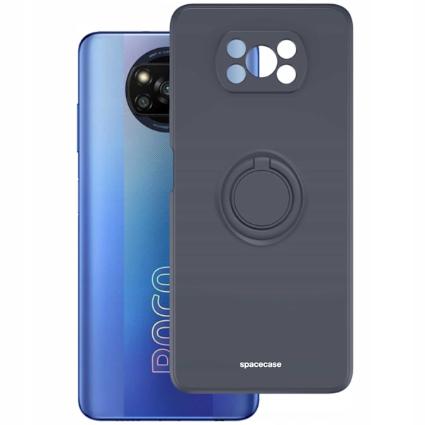 Rymdfodral Silikonring Poco X3 Pro Nfc Svart