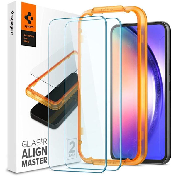 HÆRDET GLAS SPIGEN ALM GLAS.TR 2-PACK GALAXY A54 5G CLEAR