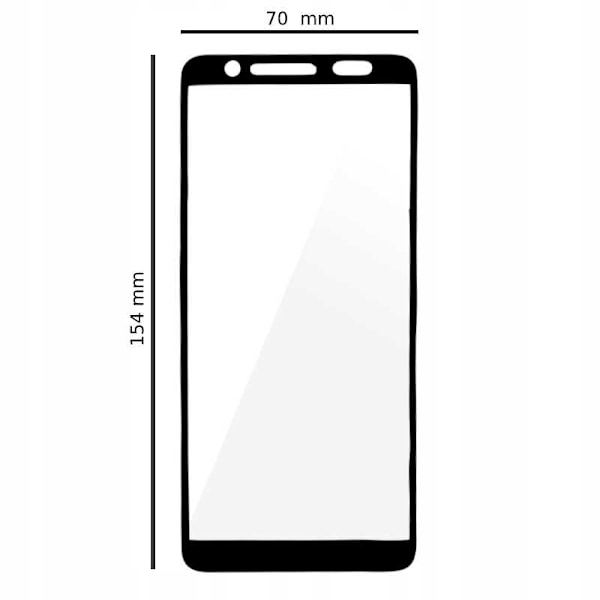 Spacecase 5D Härdat Glas För Samsung Galaxy J4+ J6+ 2018 Skydd