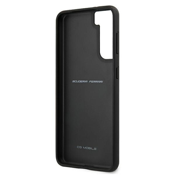 FERRARI ON TRACK PERFORERET ETUI TIL SAMSUNG GALAXY S21+ - SORT