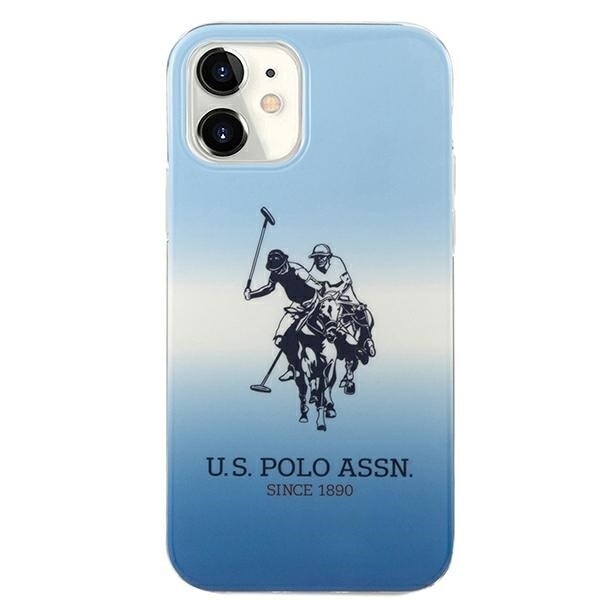 AMERIKANSK SAG POLO ASSN. GRADIENT PATTERN COLLECTION TIL IPHONE 12 MINI - BLÅ
