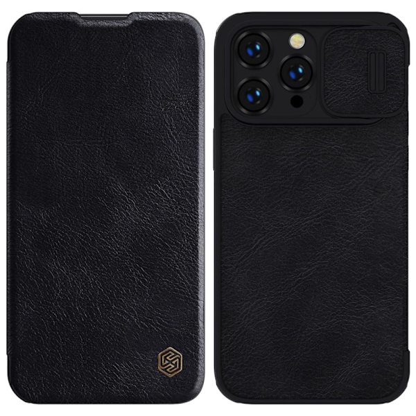 NILLKIN CASE COVER MED GULV TIL IPHONE 14 PRO MAX SORT