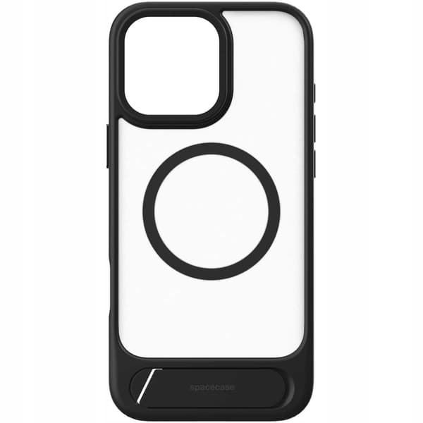 Spacecase Case Cover Till Iphone 16 Pro Max Black För Magsafe