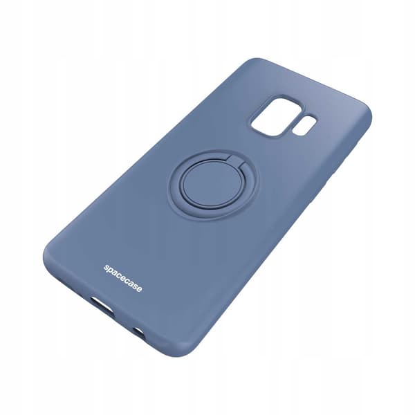 Spacecase Silikonecase Ring För Samsung Galaxy S9 Blue