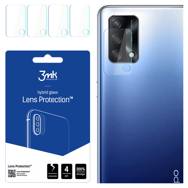 OPPO A74 4G - 3MK OBJEKTIVBESKYTTELSE