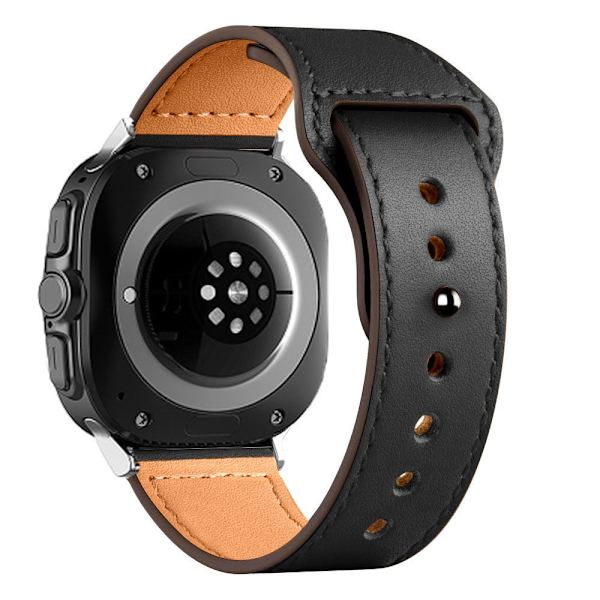 TEKNISK BESKYTTELSE LÆDERFIT SAMSUNG GALAXY UR ULTRA (47 MM) SORT