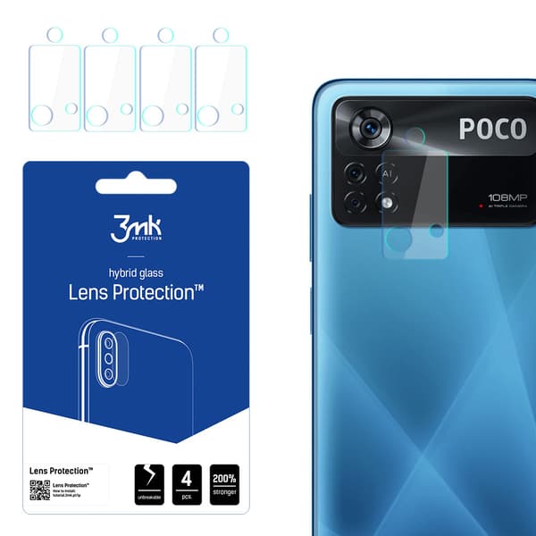 XIAOMI POCO X4 PRO 5G - 3MK LINSEBESKYTTELSE