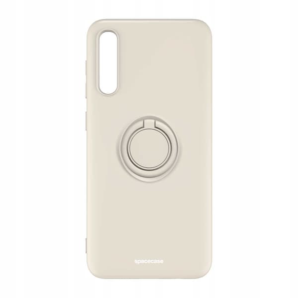 Spacecase Silikoncase Ring För Samsung Galaxy A50 Bone Cover