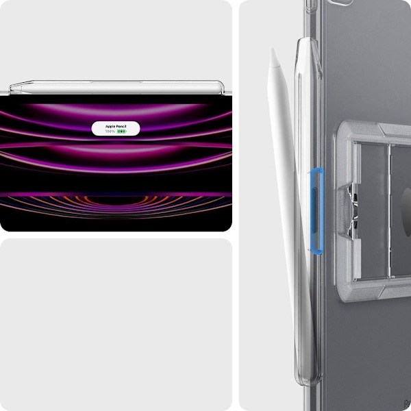 SPIGEN AIRSKIN HYBRID "S" IPAD PRO 12.9 2021 / 2022 CRYSTAL CLEAR