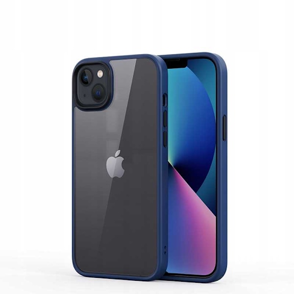 Spacecase Case Cover För Iphone 14 Plus Marinblå Sc Metro