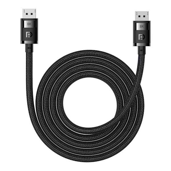 Baseus High Definition Series DisplayPort 8K 60Hz 2m kabel - svart