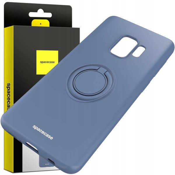 Spacecase Silikonecase Ring För Samsung Galaxy S9 Blue