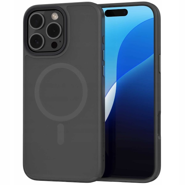 Spacecase Hybrid Case För Iphone 16 Pro Max Grey