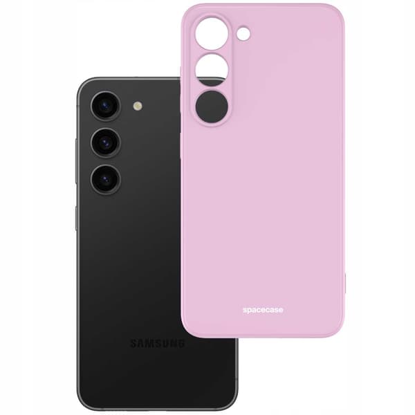 Spacecase Silikonecase Galaxy S23 Lilac Telefonskäl