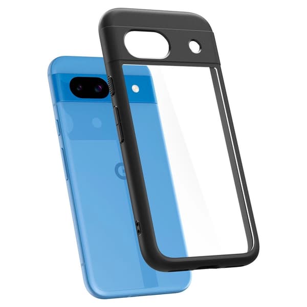 SPIGEN ULTRA HYBRID COVER TIL GOOGLE PIXEL 8A - MAT SORT