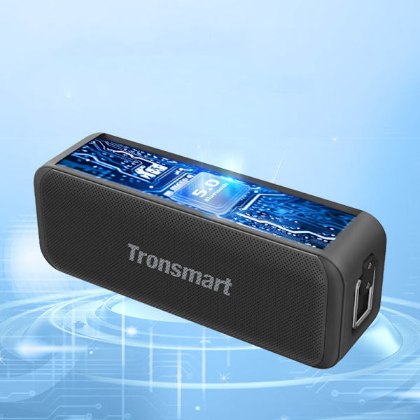 Tronsmart T2 Mini Trådløs Bluetooth-høyttaler 10W sort