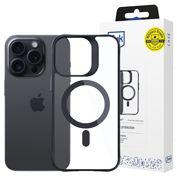 APPLE IPHONE 15 PRO MAX - 3MK SATIN ARMOR MAGCASE