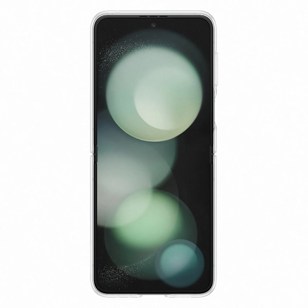 GADGET CASE SILIKONE COVER TIL SAMSUNG GALAXY Z FLIP 5 + USB C 25W VÆGOPLADER - GENNEMSIGTIG