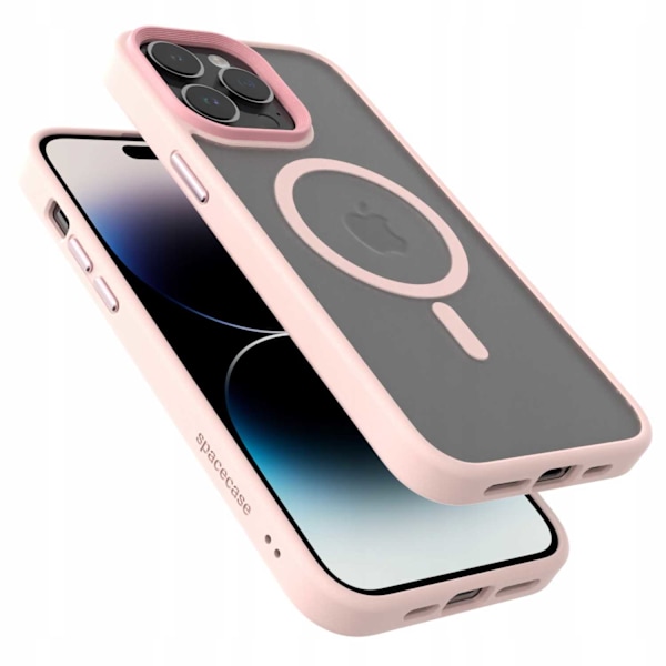 Spacecase Hybrid Case För Iphone 14 Pro Max Pink