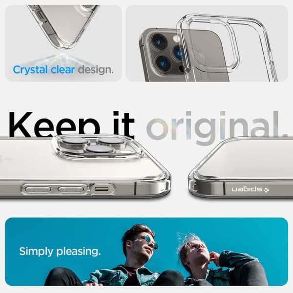 SPIGEN ULTRA HYBRID IPHONE 14 PRO MAX KRYSTALLKLAR