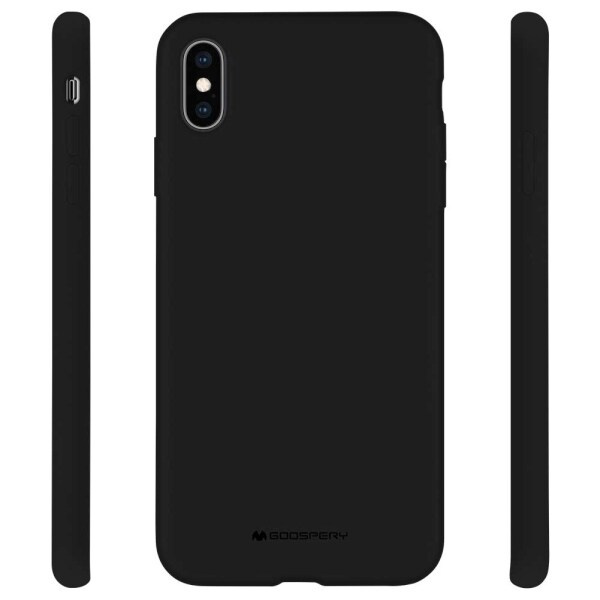 Mercury Silicone iPhone 14 Pro 6.1" svart/svart