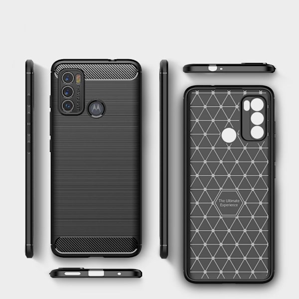 TECH-PROTECT TPUCARBON MOTOROLA MOTO G60 SVART