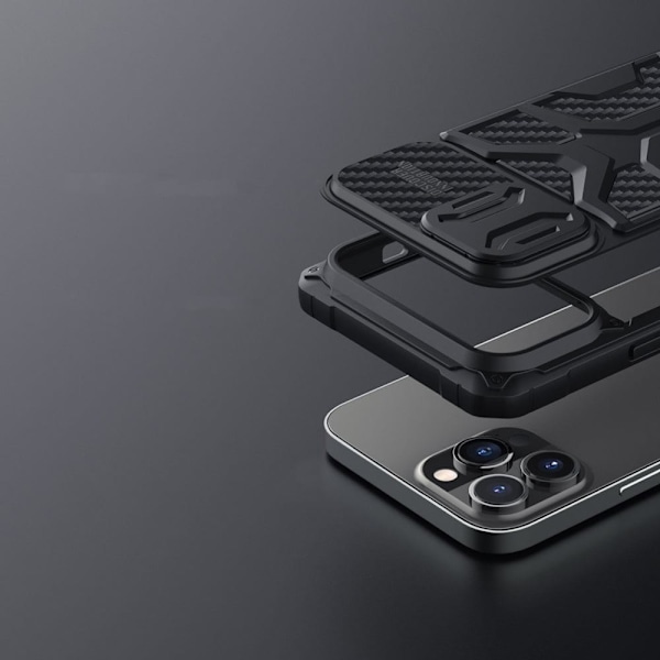 NILLKIN CASE CAMERA COVER TIL IPHONE 13 PRO MAX SORT