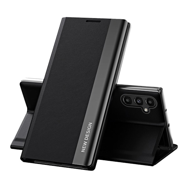 Sleep Case Pro for Samsung Galaxy A14 med flip-stativ, svart